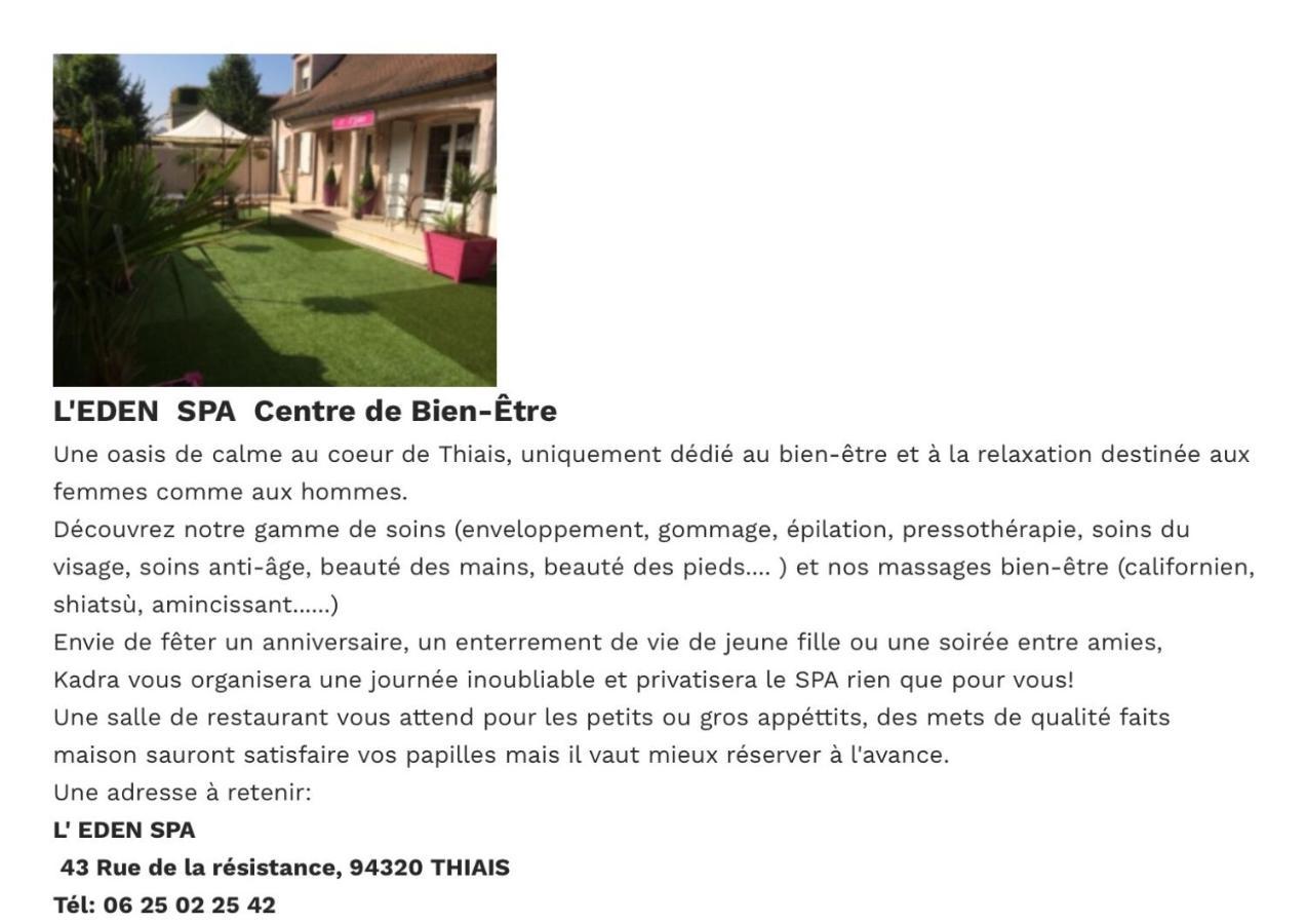 L'Eden Orly Aeroport Hotel Thiais Luaran gambar